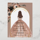 Search for foil quinceanera invitations Gold