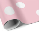 Search for pink polka dot wrapping paper For her
