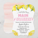 Search for lemonade bridal shower invitations Watercolor