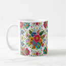 Search for embroidery coffee mugs Flowers