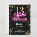 Search for 13 year old girl birthday invitations Party