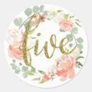 Search for 5th birthday stickers Pink