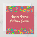Search for paisleys invitations Blue