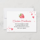 Search for 1st birthday baby girl shower invitations Strawberry
