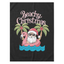 Search for tropical tablecloths Santa