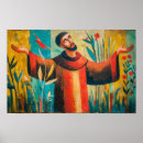 Search for francis of assisi posters Christian