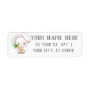 Search for sweet bunny return address labels Baby