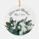 Search for white rose christmas tree decorations Greenery
