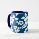 Search for teal and white mugs Pretty
