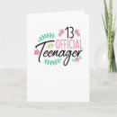 Search for 13 girl birthday cards Teenager