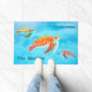 Search for turtle doormats Marine life