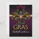 Search for mardi gras mask invitations Elegant