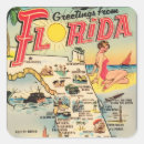 Search for greetings from florida stickers Vintage