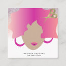 Search for curly hair business cards Cute