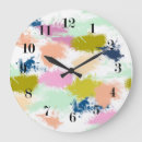 Search for olive green clocks Watercolor