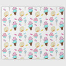 Search for ice cream cone wrapping paper Cupcake