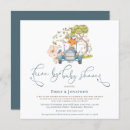 Search for vintage baby boy shower invitations Botanical