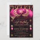 Search for bauble invitations Gold
