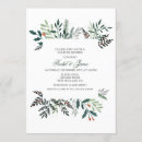 Search for winter couples shower invitations Greenery