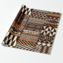 Search for african print wrapping paper Brown