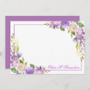 Search for elegant business note cards Floral