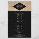 Search for beauty salon gold flyers Hair stylist