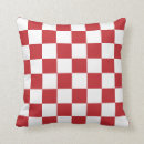 Search for red and white check cushions Checked