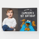 Search for cookie monster banners First birthday