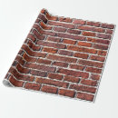 Search for red brick wrapping paper Stone