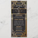 Search for gatsby menus Black and gold