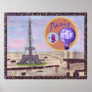 Search for pink eiffel tower posters France