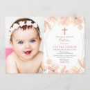 Search for summerred christening invitations Blush pink