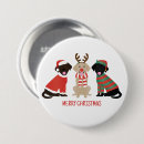 Search for black santa claus badges Elf