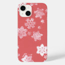 Search for red snowflake iphone cases Winter