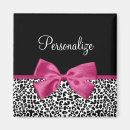 Search for pink leopard magnets Pink and black