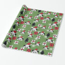 Search for christmas panda wrapping paper Red