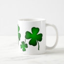 Search for clover leaf mugs Shamrocks