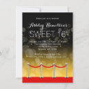 Search for red and silver sweet 16 invitations Trendy