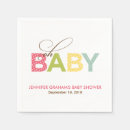Search for pattern napkins Baby shower