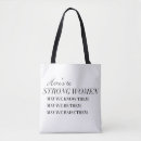 Search for strong woman tote bags Women's rights