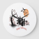 Search for halloween clocks Trick