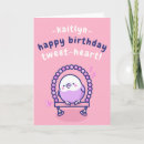 Search for funny wife birthday cards Pink