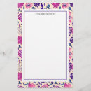 Search for purple stationery paper Feminine