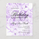 Search for budget birthday invitations Floral