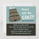 Search for funny cake invitations Celebrate