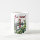 Search for golden coffee mugs Illustration
