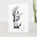 Search for flower drawing cards Bird