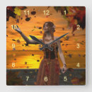 Search for overeating art Orange sky