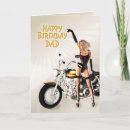 Search for motorcycle birthday cards Woman