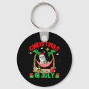 Search for santa clause key rings Christmas in summer